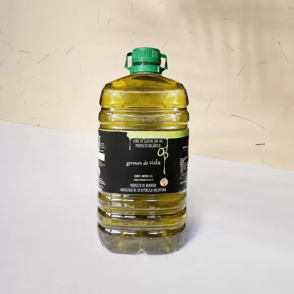 ACEITE DE OLIVA X 5 L. (ORGANICO-BIODINAMICO) Germen de Vida