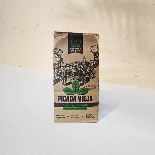 YERBA MATE- PICADA VIEJA X 500 GRS. (intermedia barbacuá)